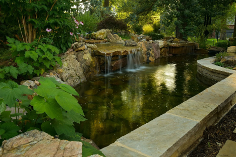 outdoor water features