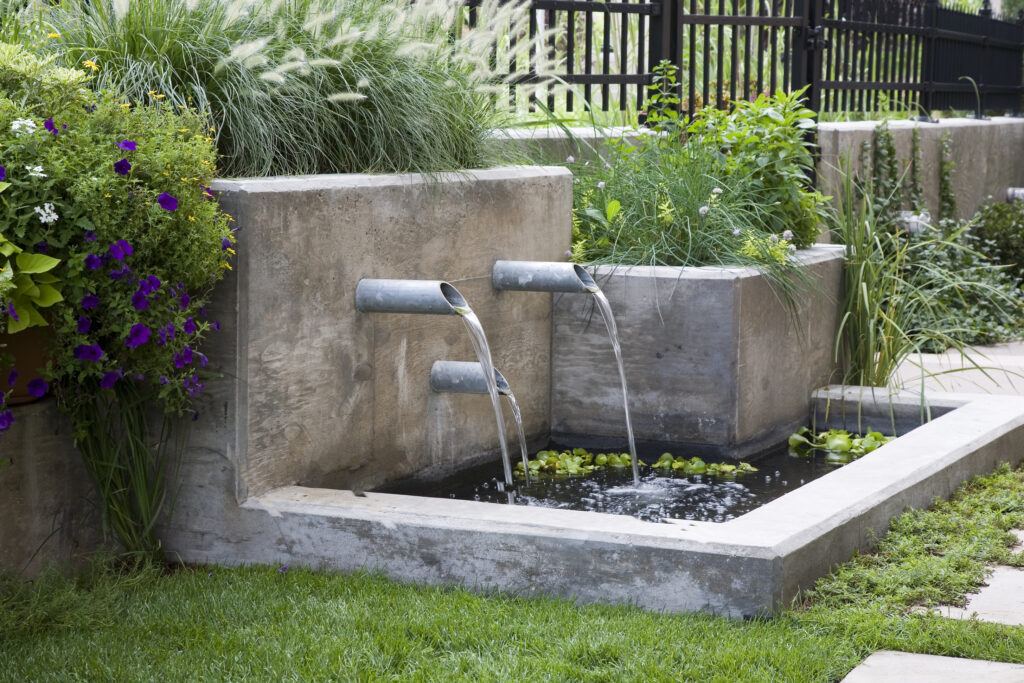 water feature landscaping