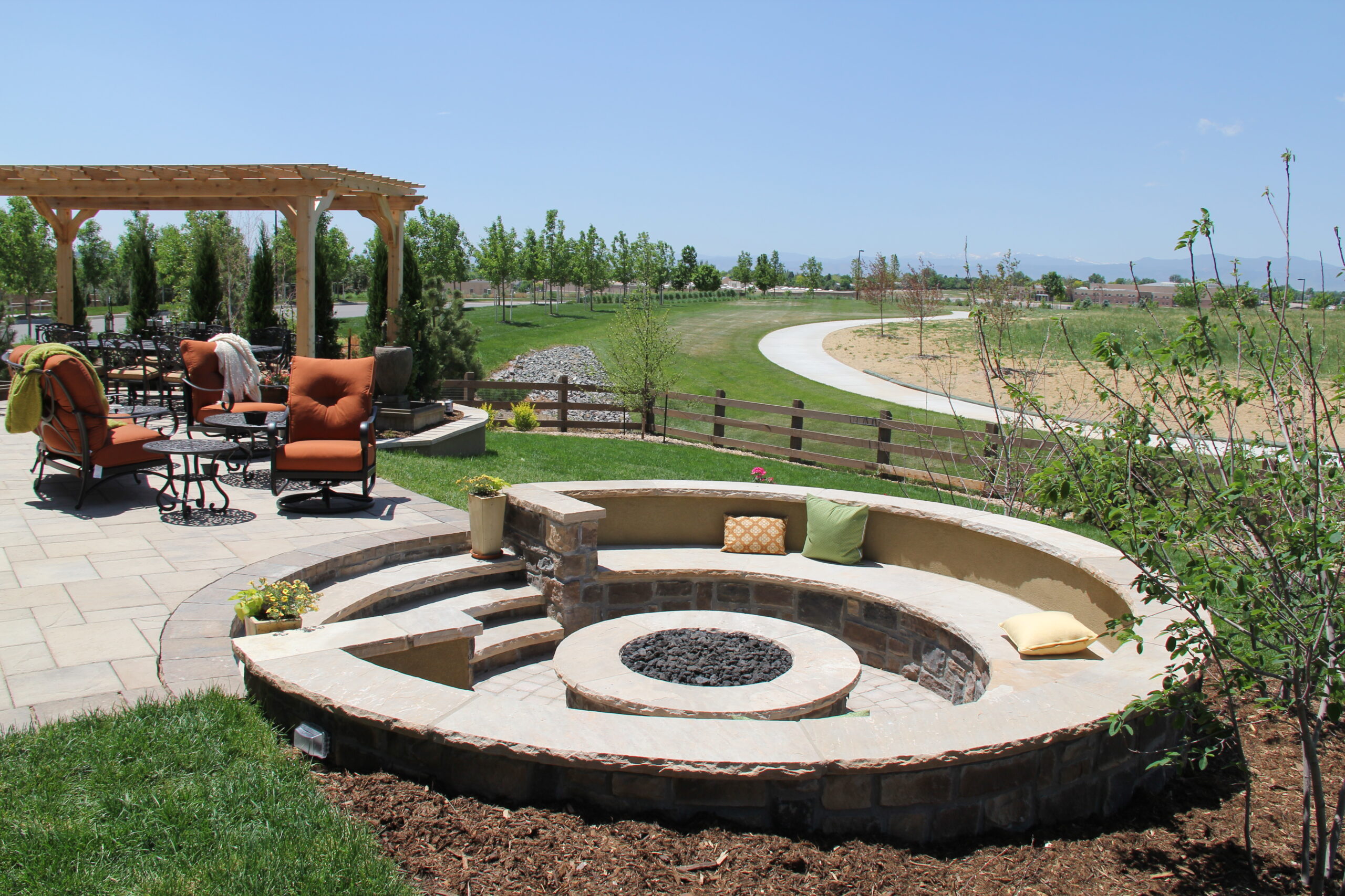 Sustainable Fire Features: Green Heat for Your Custom Space