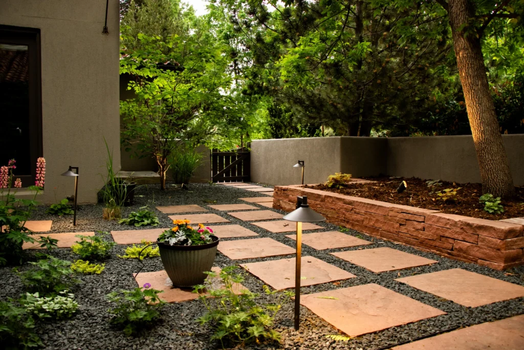 A Residential Landscape Evolves Over Time
